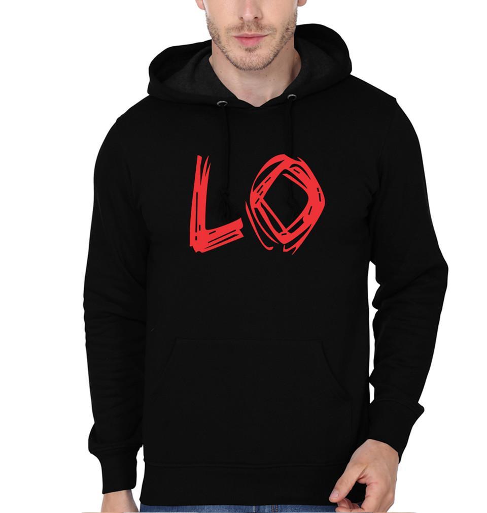 FunkyTradition Love Couple Black Hoodies