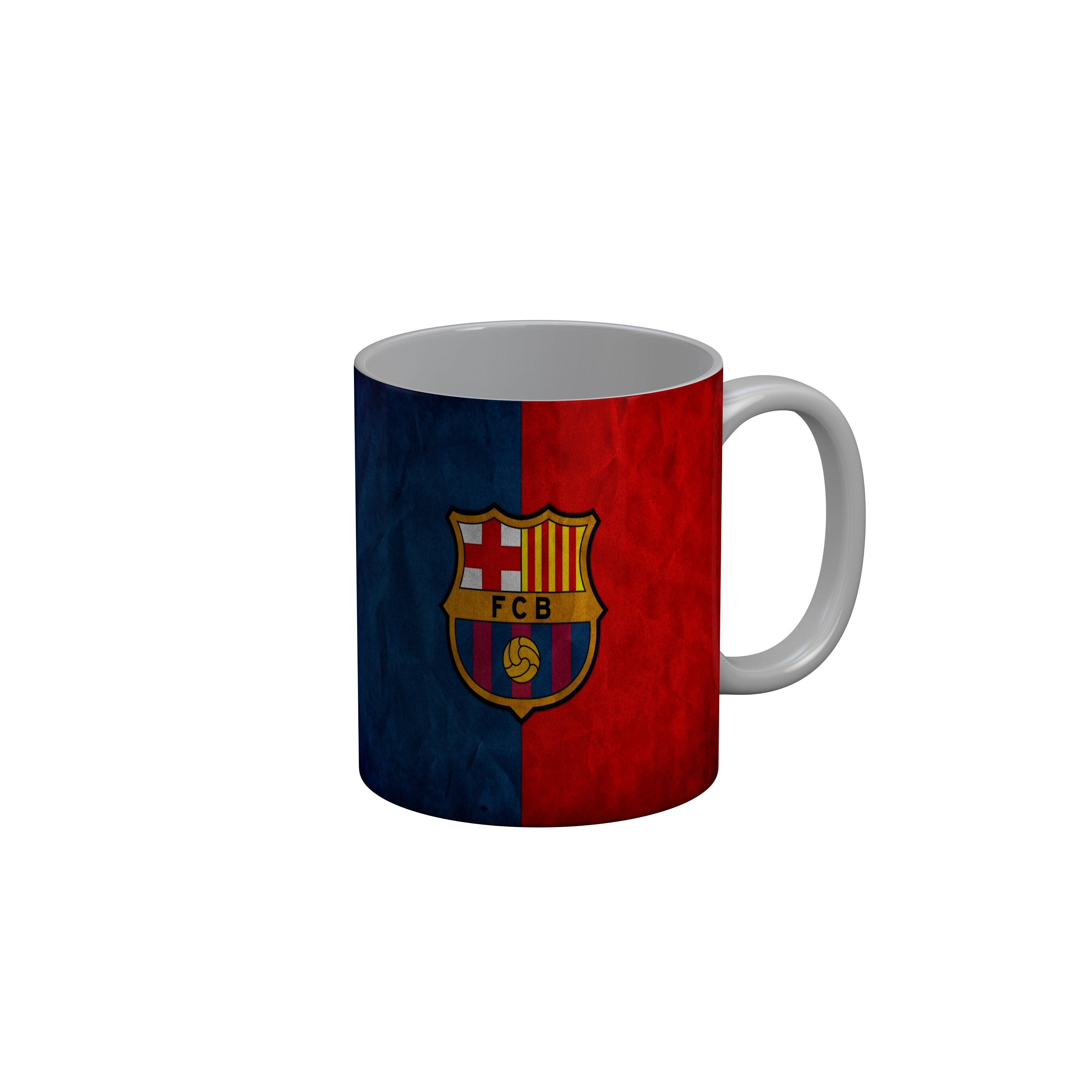 FashionRazor FCB Football Red Blue Ceramic Coffee Mug