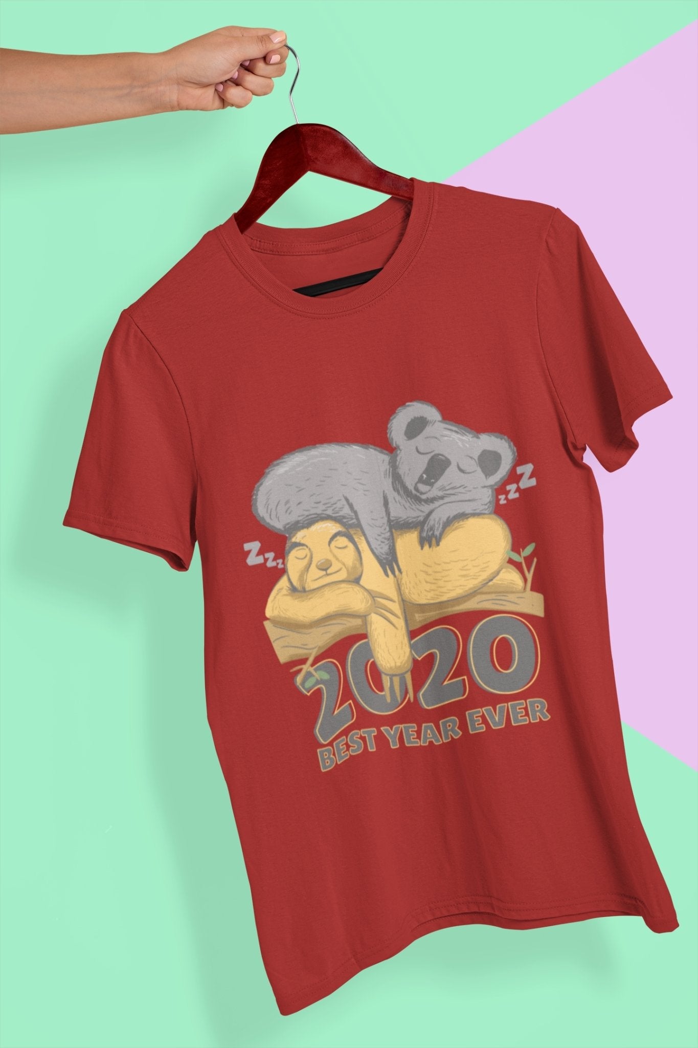 2020 Best Year Ever Women Half Sleeves T-shirt- FunkyTeesClub - Funky Tees Club