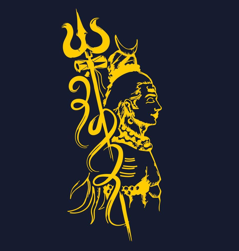 FunkyTradition Round Neck Shiva Half Sleeve T-Shirt