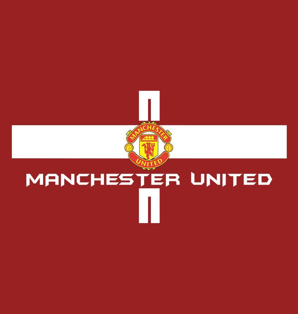 FunkyTradition Round Neck Manchester United Mens Half Sleeves T-shirt