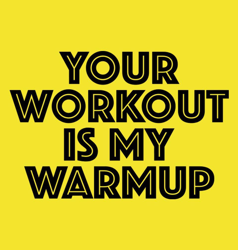 FunkyTradition Your Workout Is My Warmup Green Hoodies