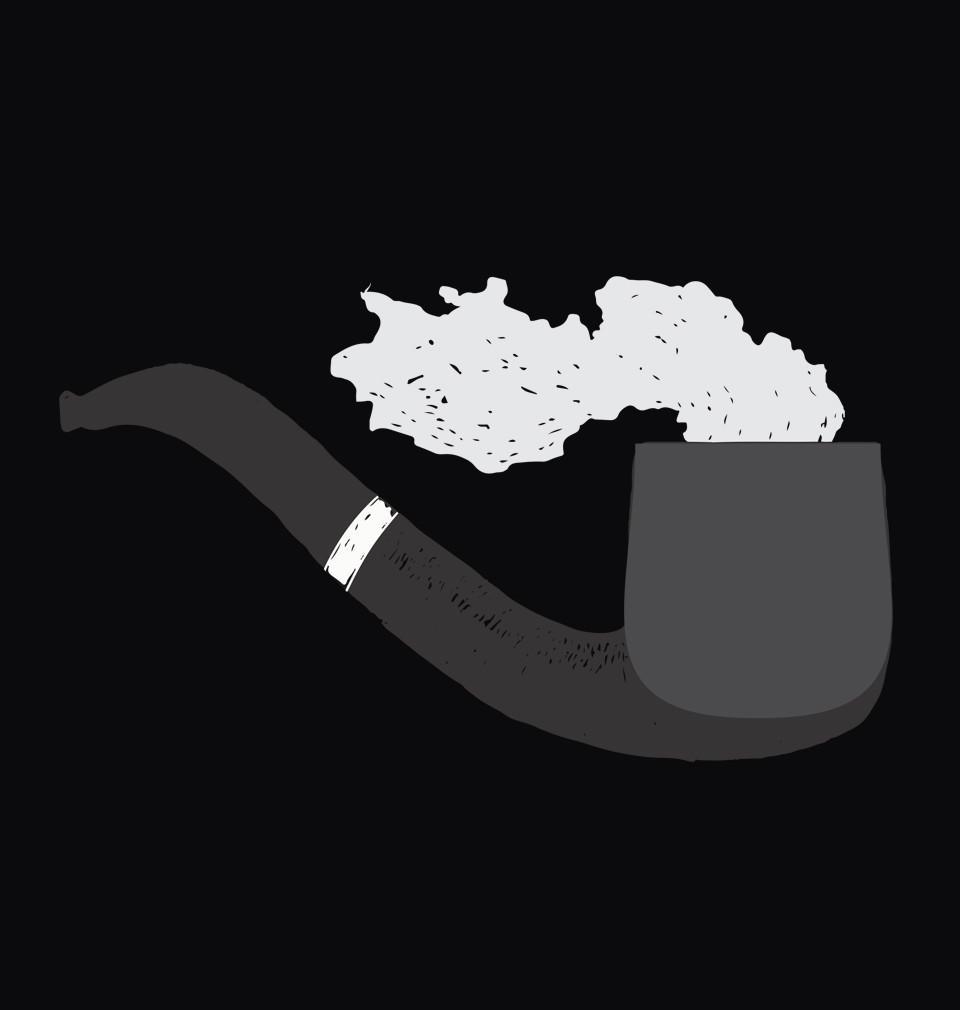 FunkyTradition Pocket Smoke Pipe Black Hoodies