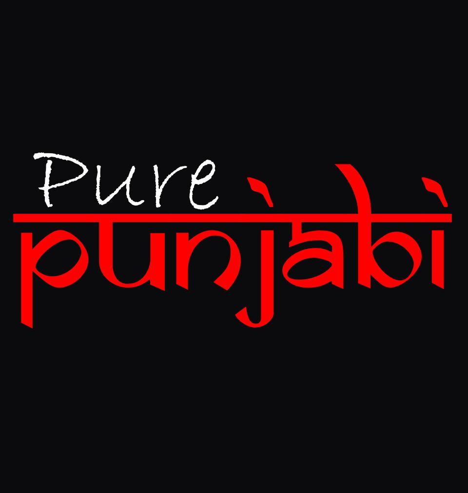 FunkyTradition Pure Punjabi Black Hoodies