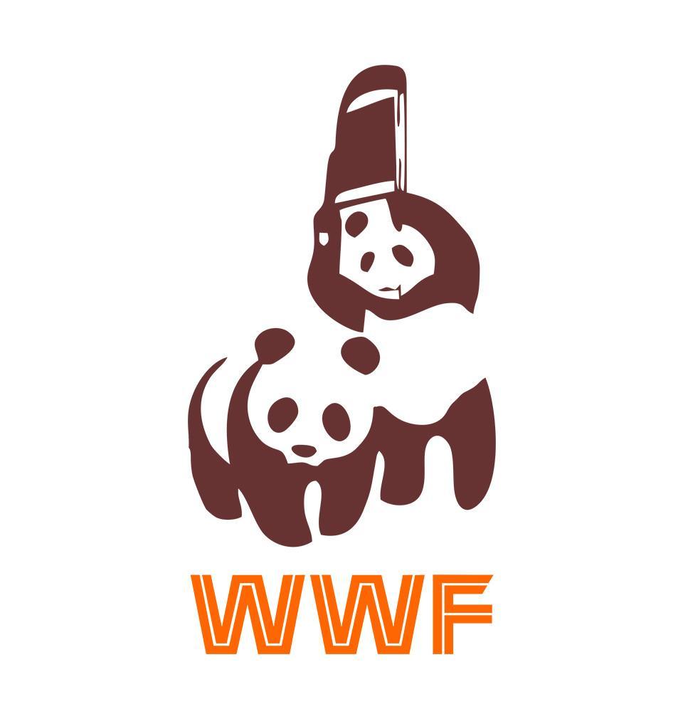 FunkyTradition White Round Neck WTF Men Half Sleeves T-Shirt