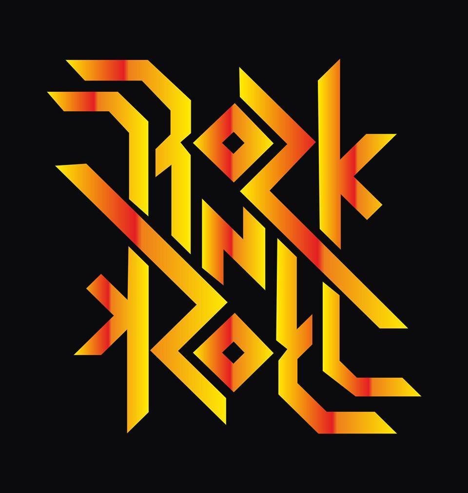 FunkyTradition Black Round Neck Rock Men Half Sleeves T-Shirt