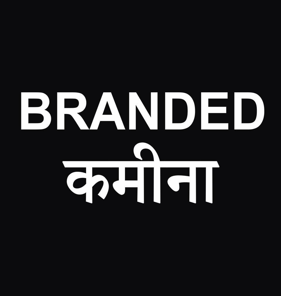 FunkyTradition Round Neck Branded Kamina Half Sleeves T-Shirt