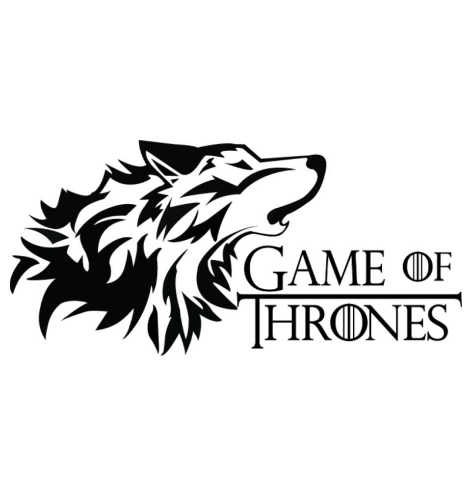 FunkyTradition Whute Round Neck Game Of Thrones Men Half Sleeves T-Shirt