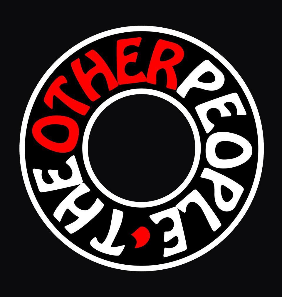 FunkyTradition Black Round Neck The Other People Men Half Sleeves T-Shirt