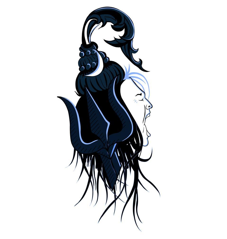 FunkyTradition White Round Neck Lord Shiva Roar Half Sleeves T-Shirt