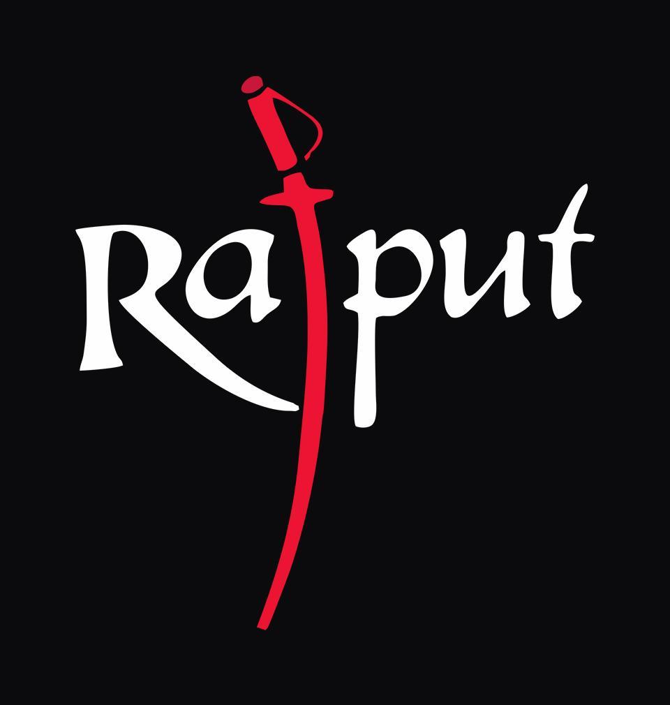 FunkyTradition Rajput Sword Black Hoodies