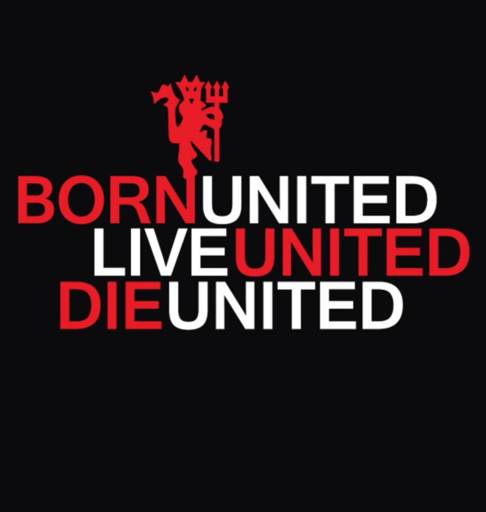 FunkyTradition Born United Live United Die United Half Sleeves T-Shirt