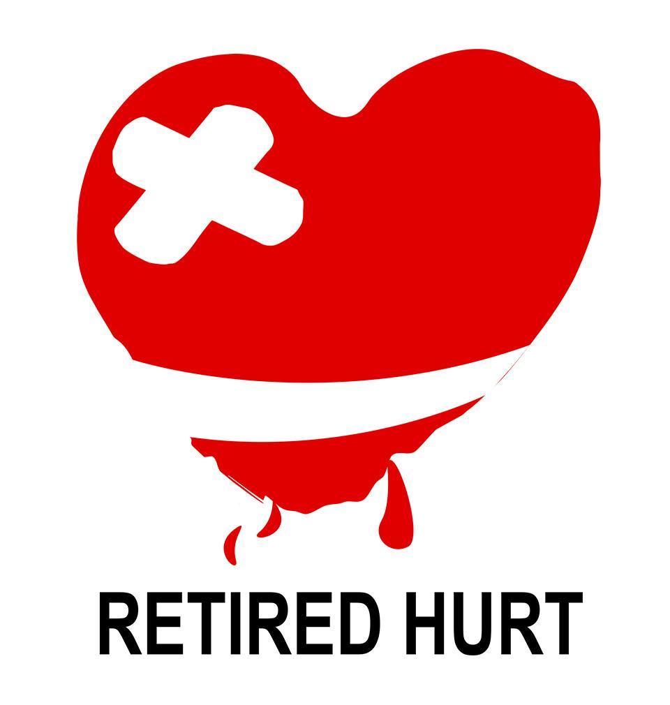 FunkyTradition White Round Neck Retired Hurt Half Sleeves T-Shirt