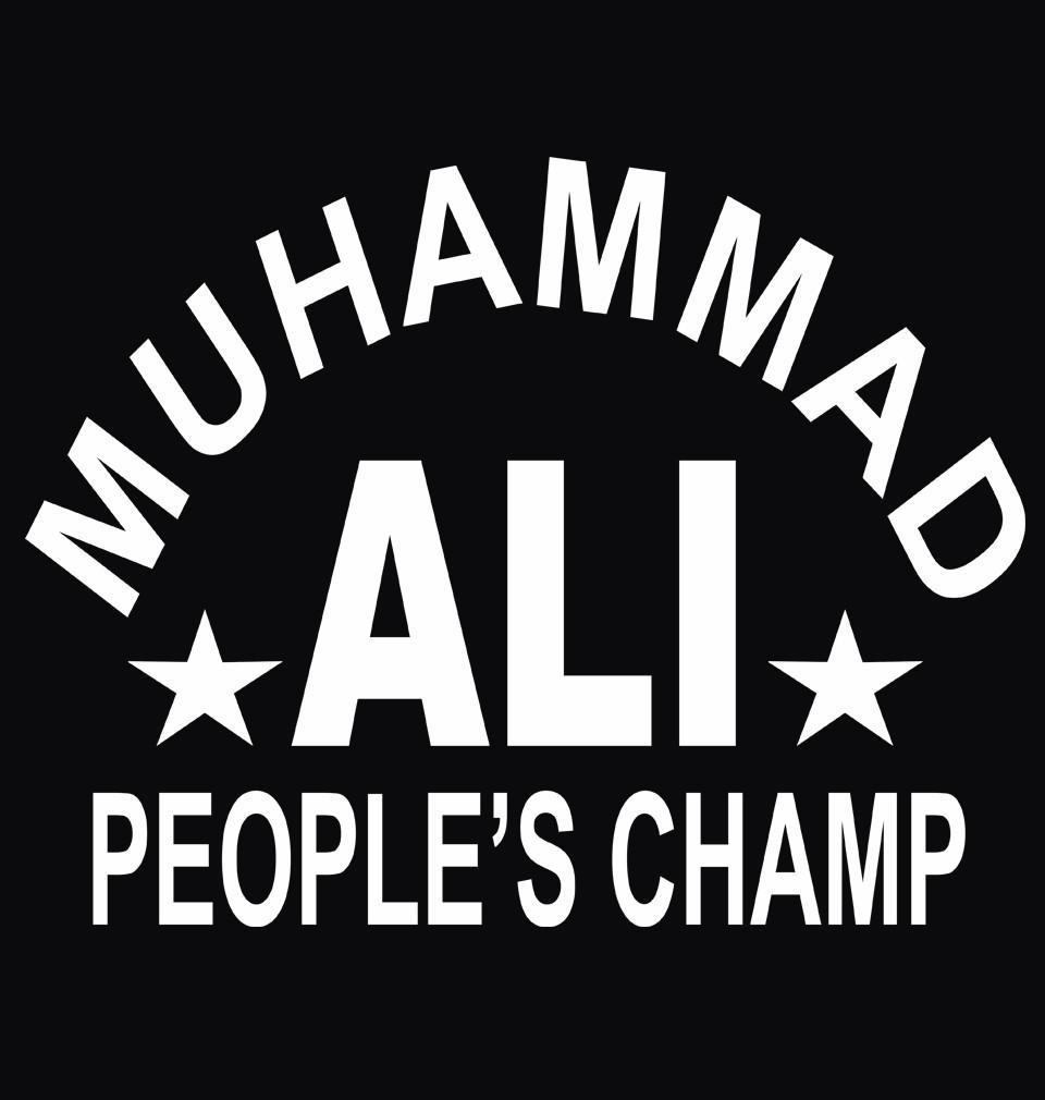 FunkyTradition Muhammad Ali Peoples Champ Half Sleeves T-Shirt