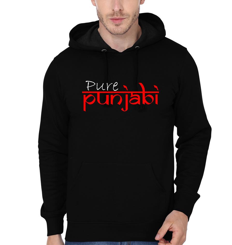 FunkyTradition Pure Punjabi Black Hoodies