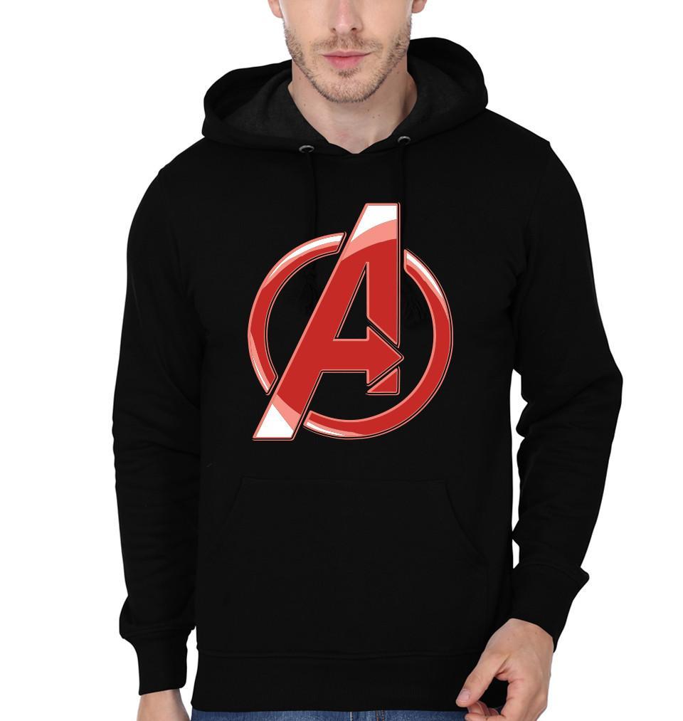 FunkyTradition Avengers A Symbol Black Hoodies
