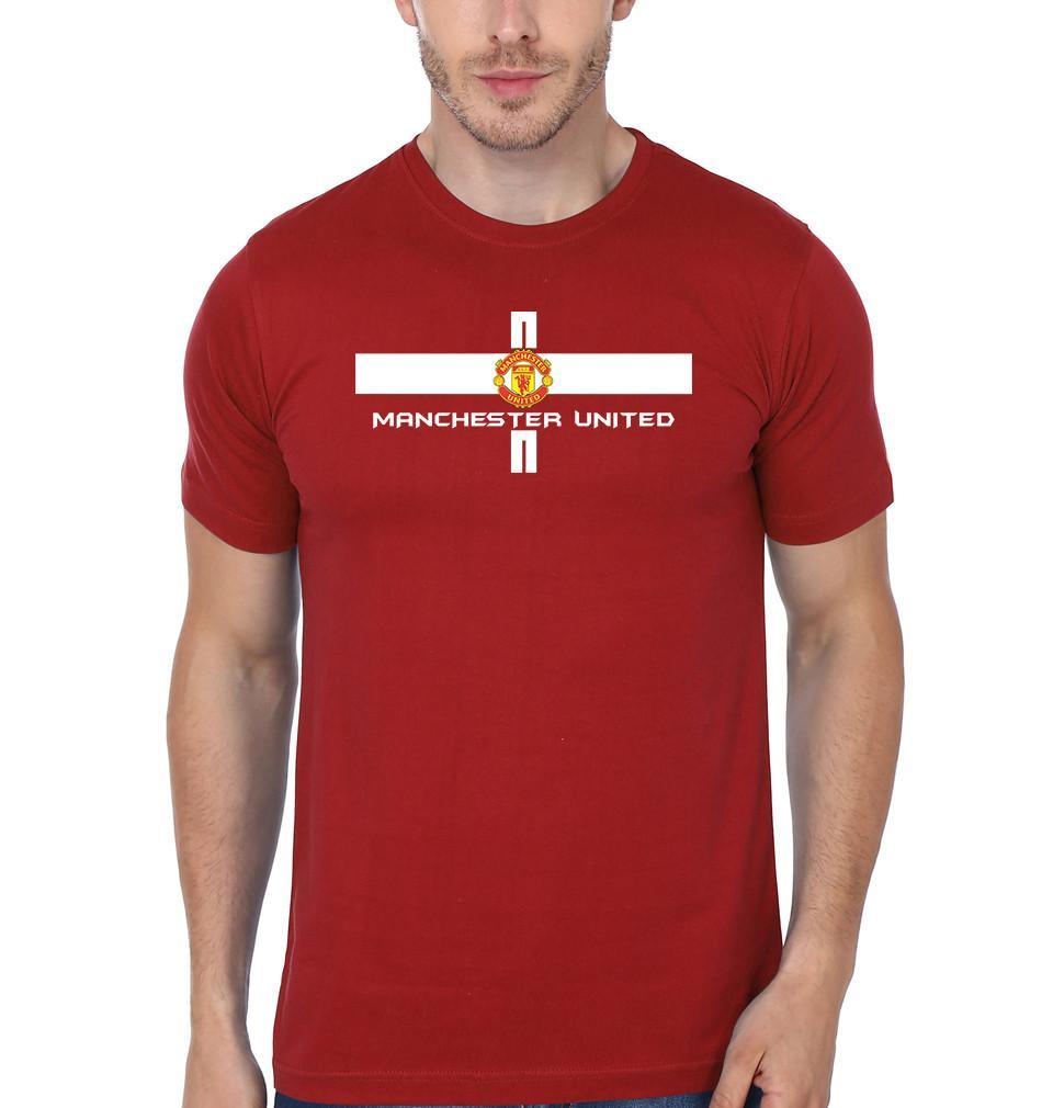 FunkyTradition Round Neck Manchester United Mens Half Sleeves T-shirt