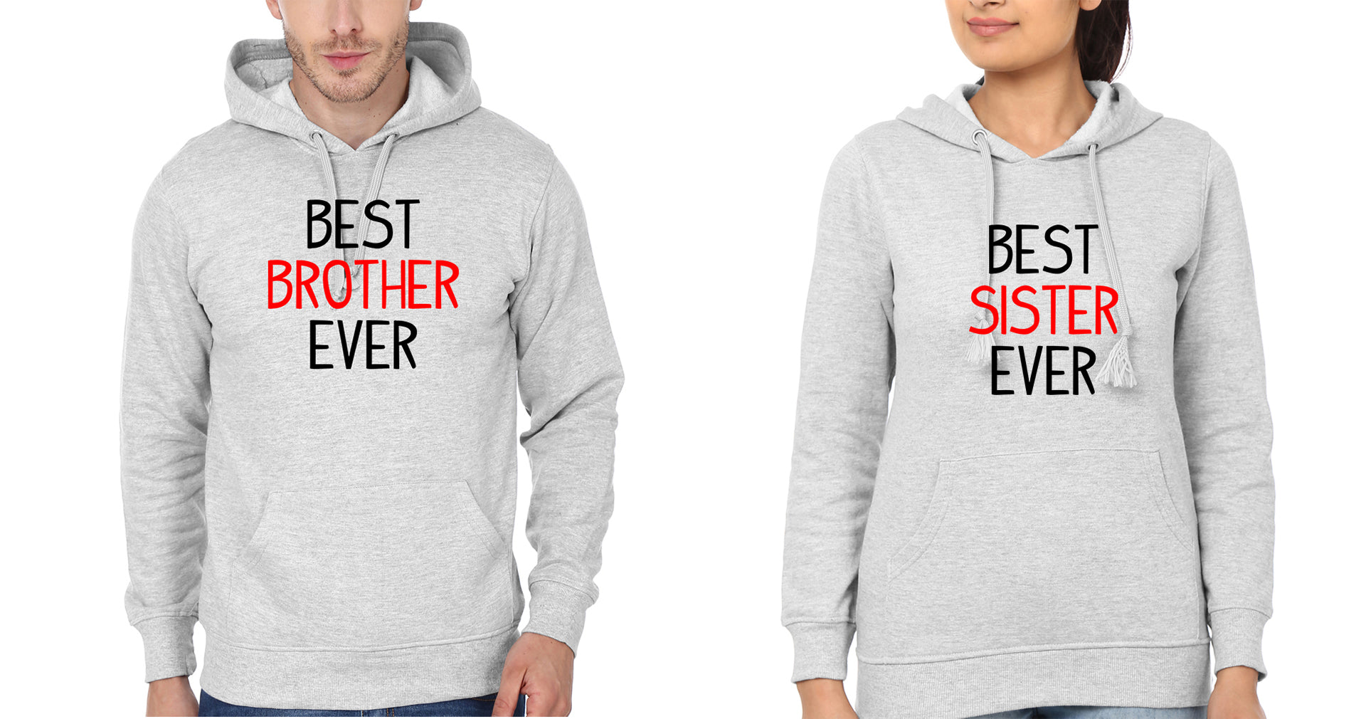 Best Brother Sister Ever Brother Sister Hoodies FashionRazor