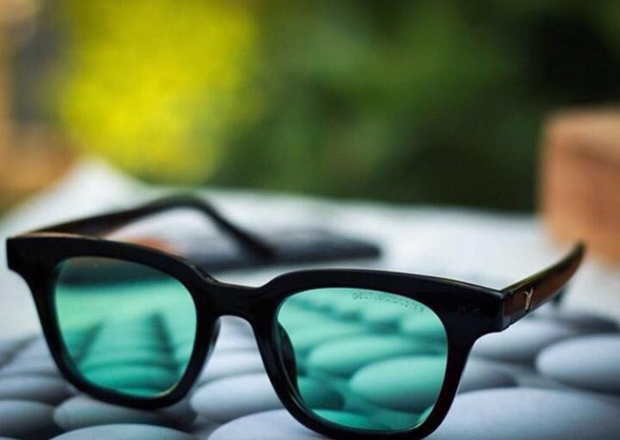 FashionRazor Stylish Green Monster Wayfarer Sunglasses