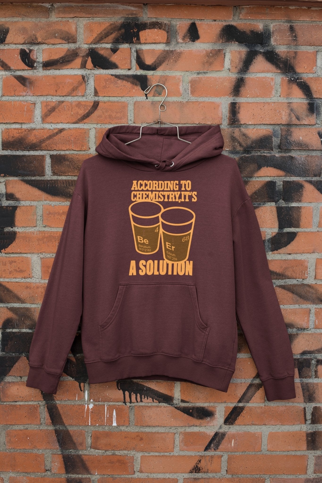 According To Chemistry Pub And Beer Hoodies for Women-FunkyTeesClub - Funky Tees Club