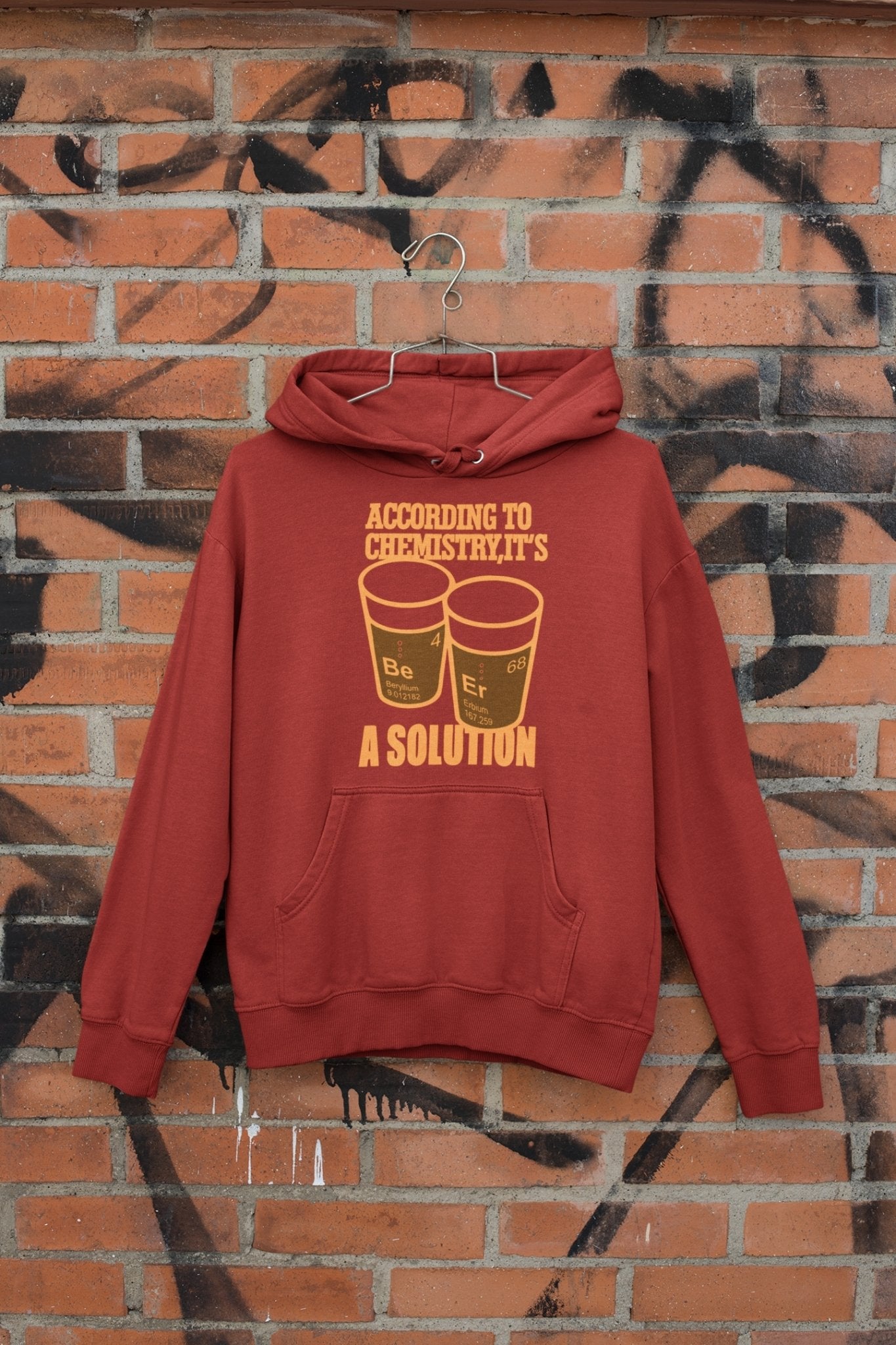 According To Chemistry Pub And Beer Hoodies for Women-FunkyTeesClub - Funky Tees Club