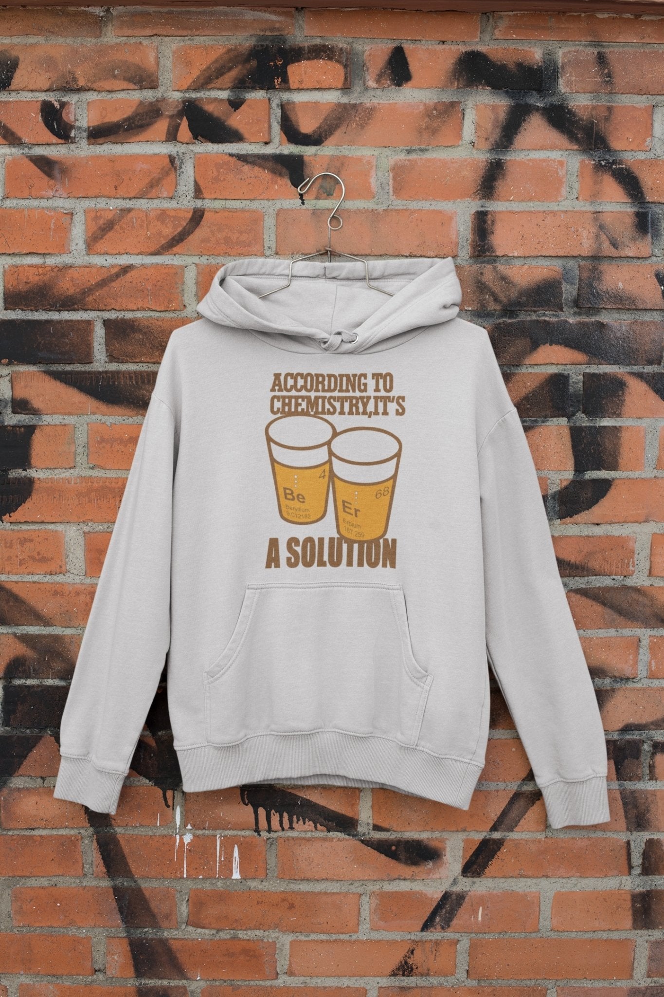 According To Chemistry Pub And Beer Hoodies for Women-FunkyTeesClub - Funky Tees Club