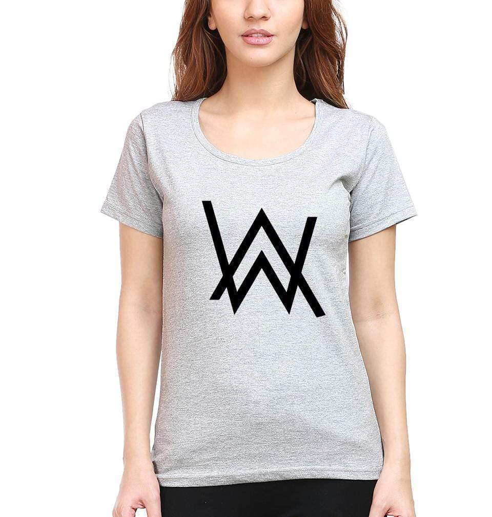 Alan Walker Womens Half Sleeves T-Shirts-FunkyTeesClub - FunkyTeesClub