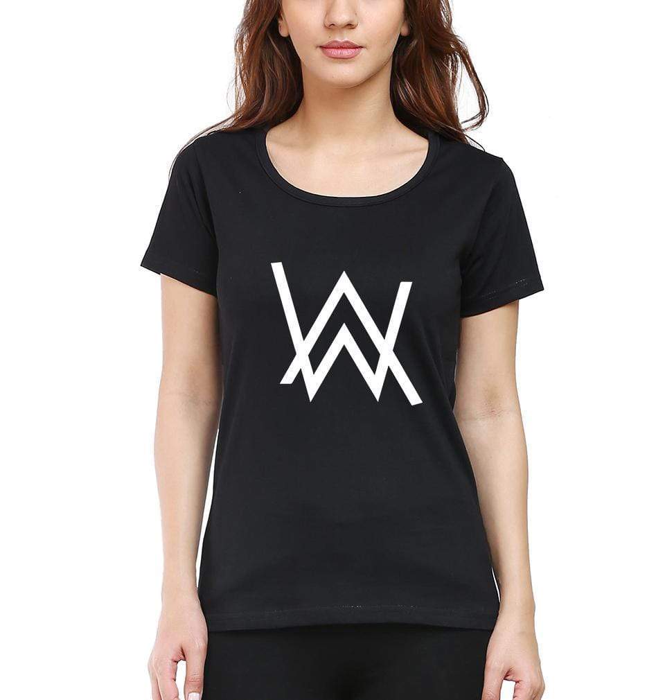 Alan Walker Womens Half Sleeves T-Shirts-FunkyTradition Half Sleeves T-Shirt FunkyTradition