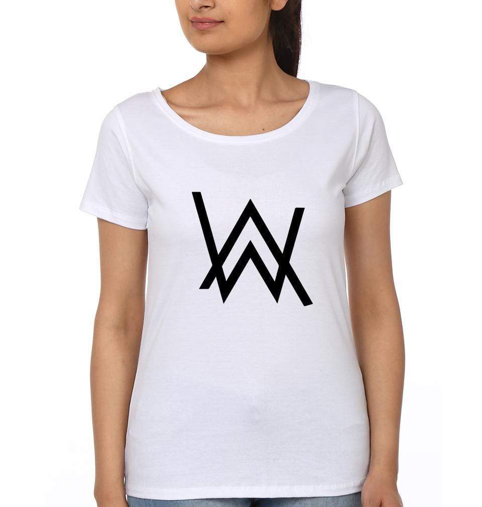 Alan Walker Womens Half Sleeves T-Shirts-FunkyTradition Half Sleeves T-Shirt FunkyTradition