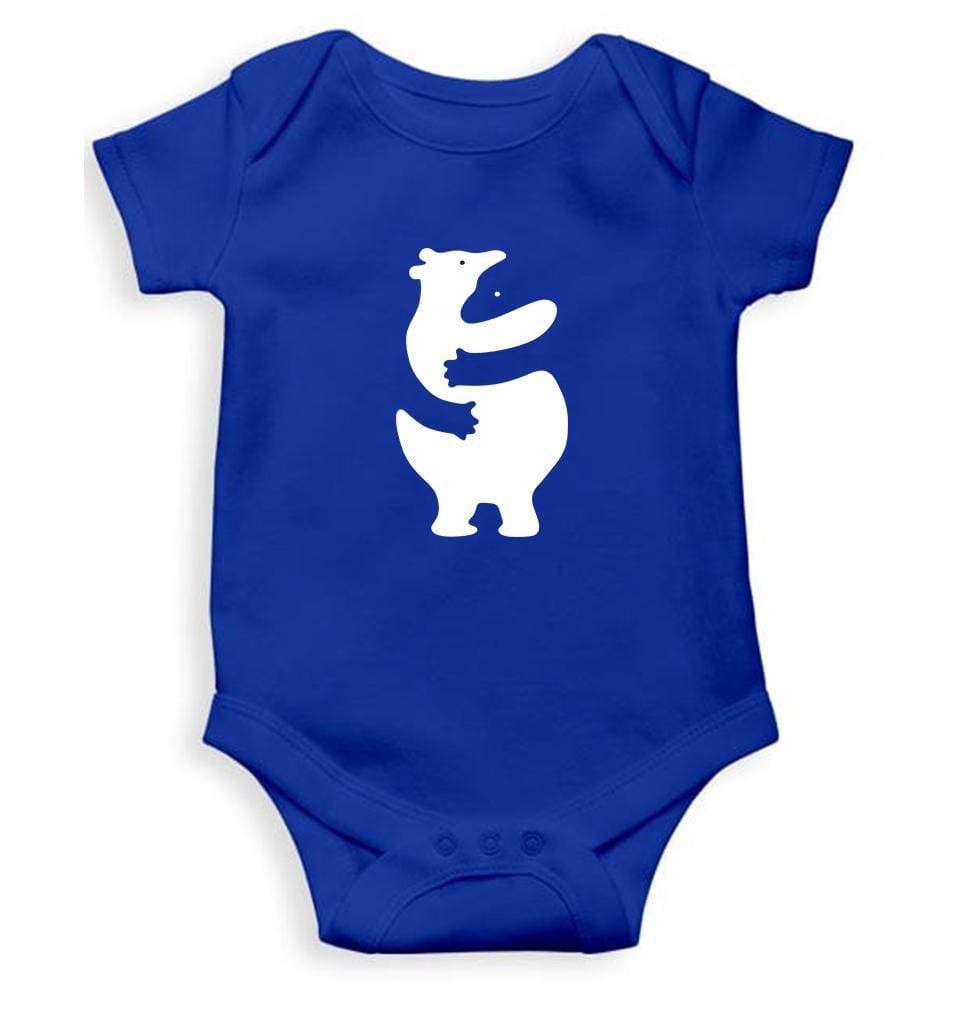 Animal Hug Abstract Rompers for Baby Girl- FunkyTradition FunkyTradition