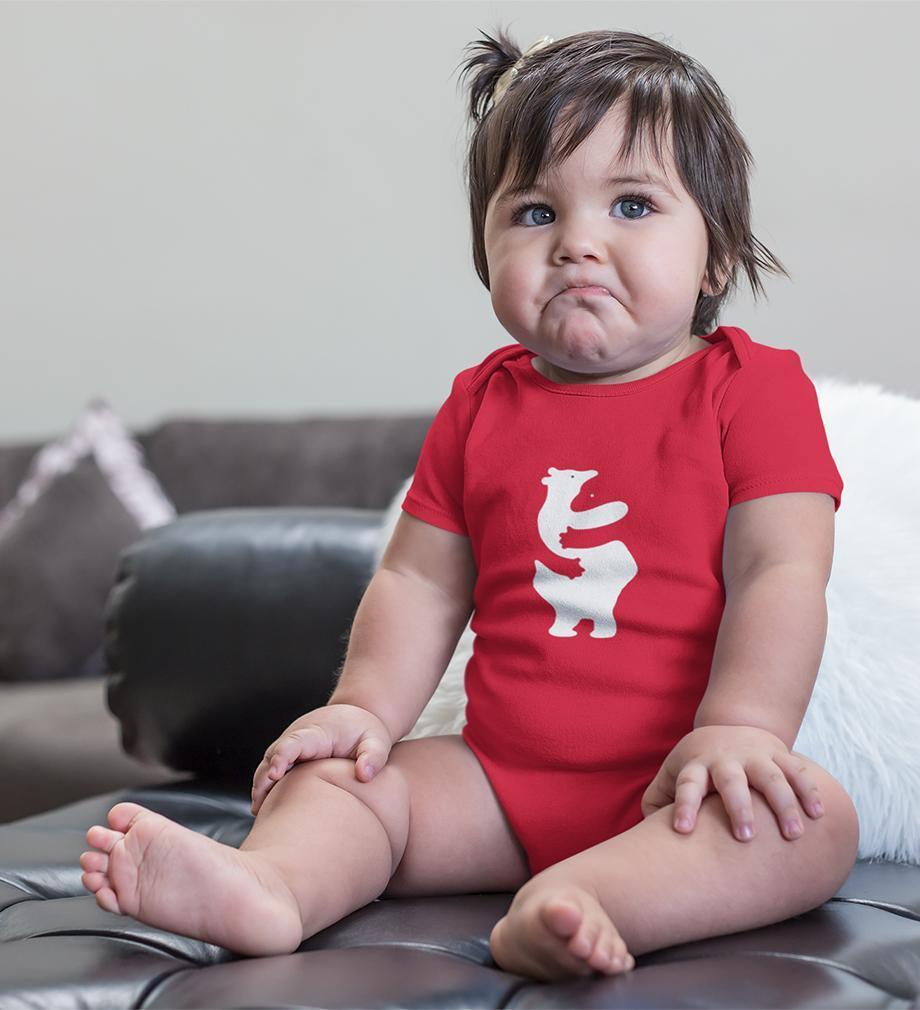 Animal Hug Abstract Rompers for Baby Girl- FunkyTradition FunkyTradition