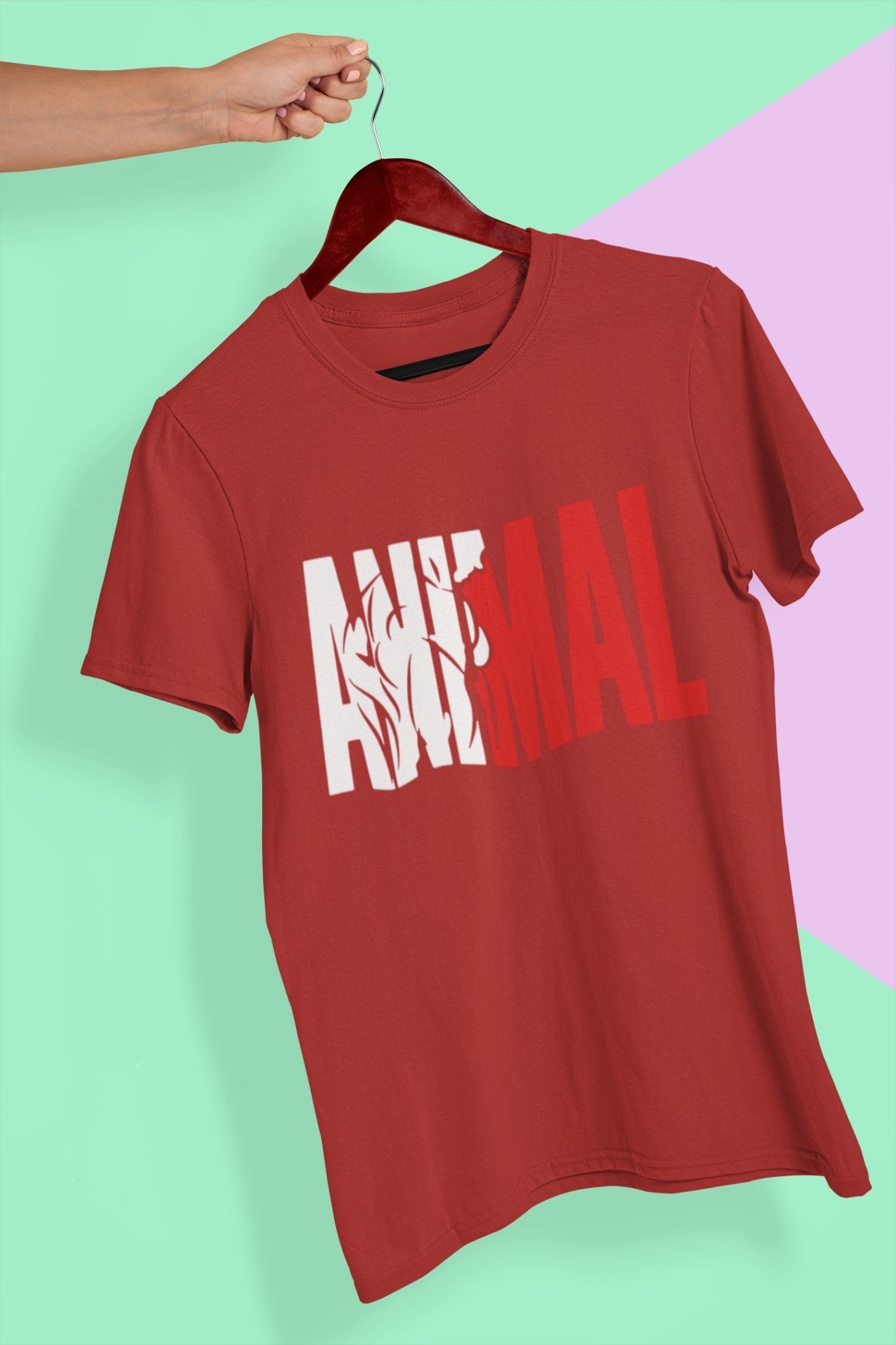 Animal Women Half Sleeves T-shirt- FunkyTeesClub - Funky Tees Club