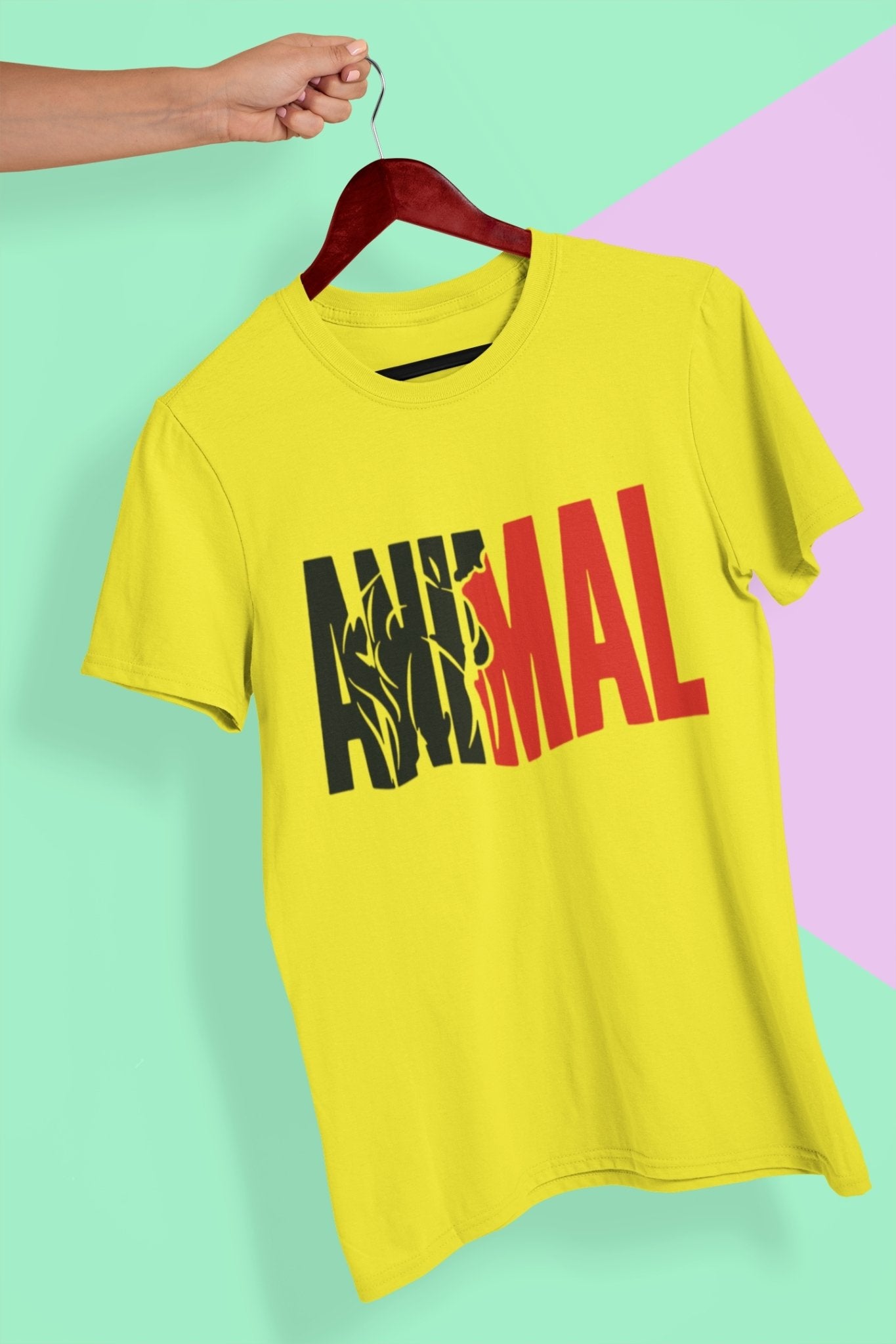 Animal Women Half Sleeves T-shirt- FunkyTeesClub - Funky Tees Club
