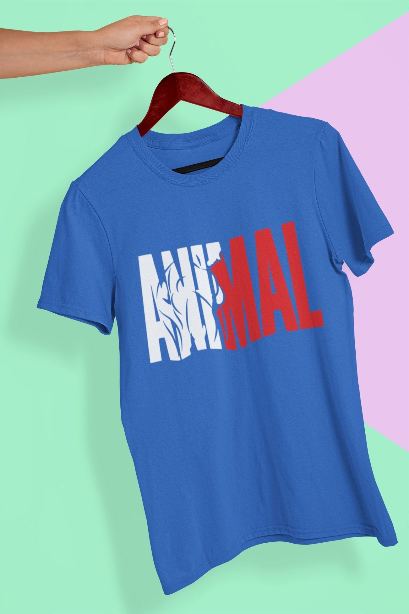 Animal Women Half Sleeves T-shirt- FunkyTeesClub - Funky Tees Club