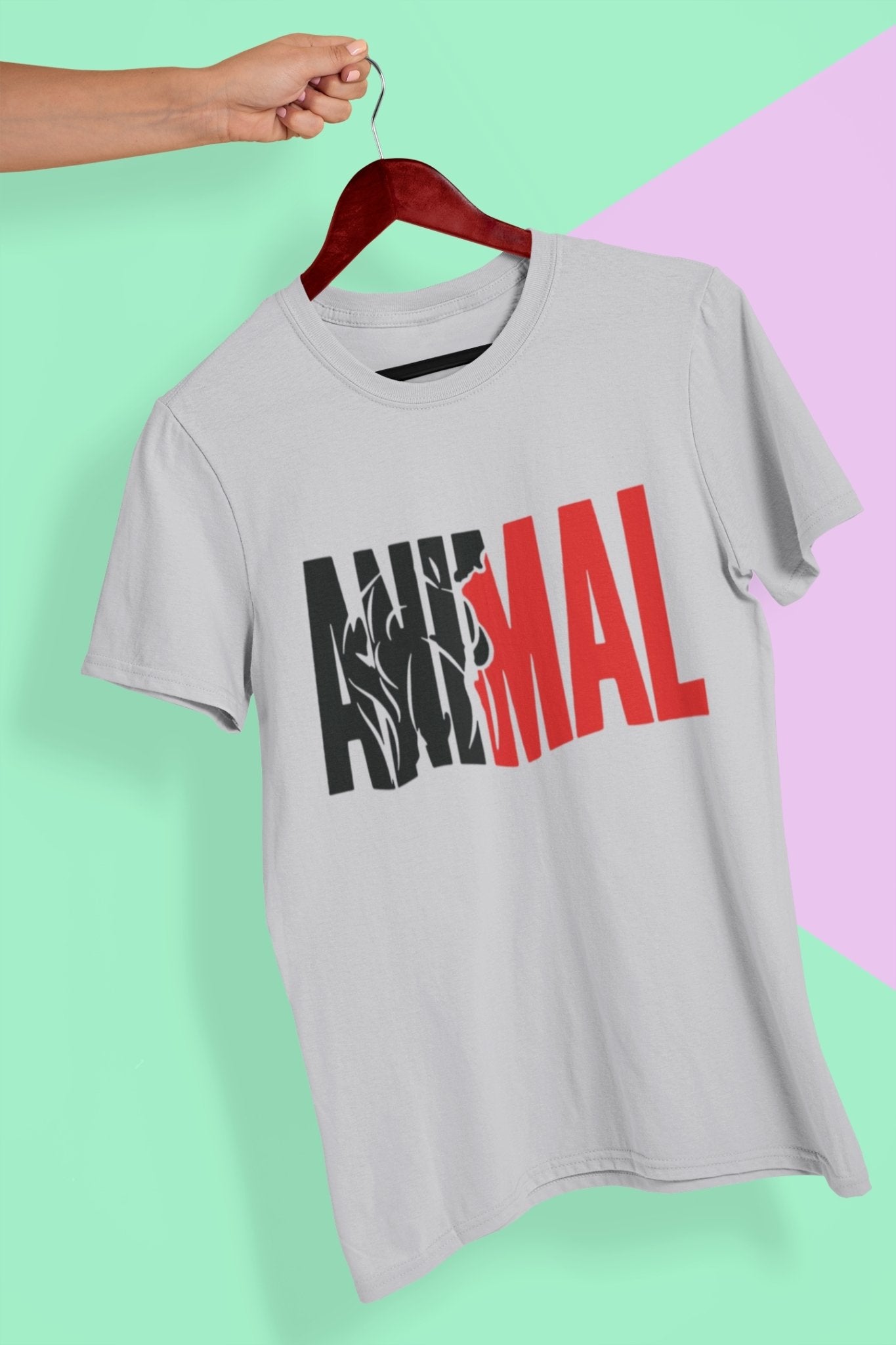 Animal Women Half Sleeves T-shirt- FunkyTeesClub - Funky Tees Club