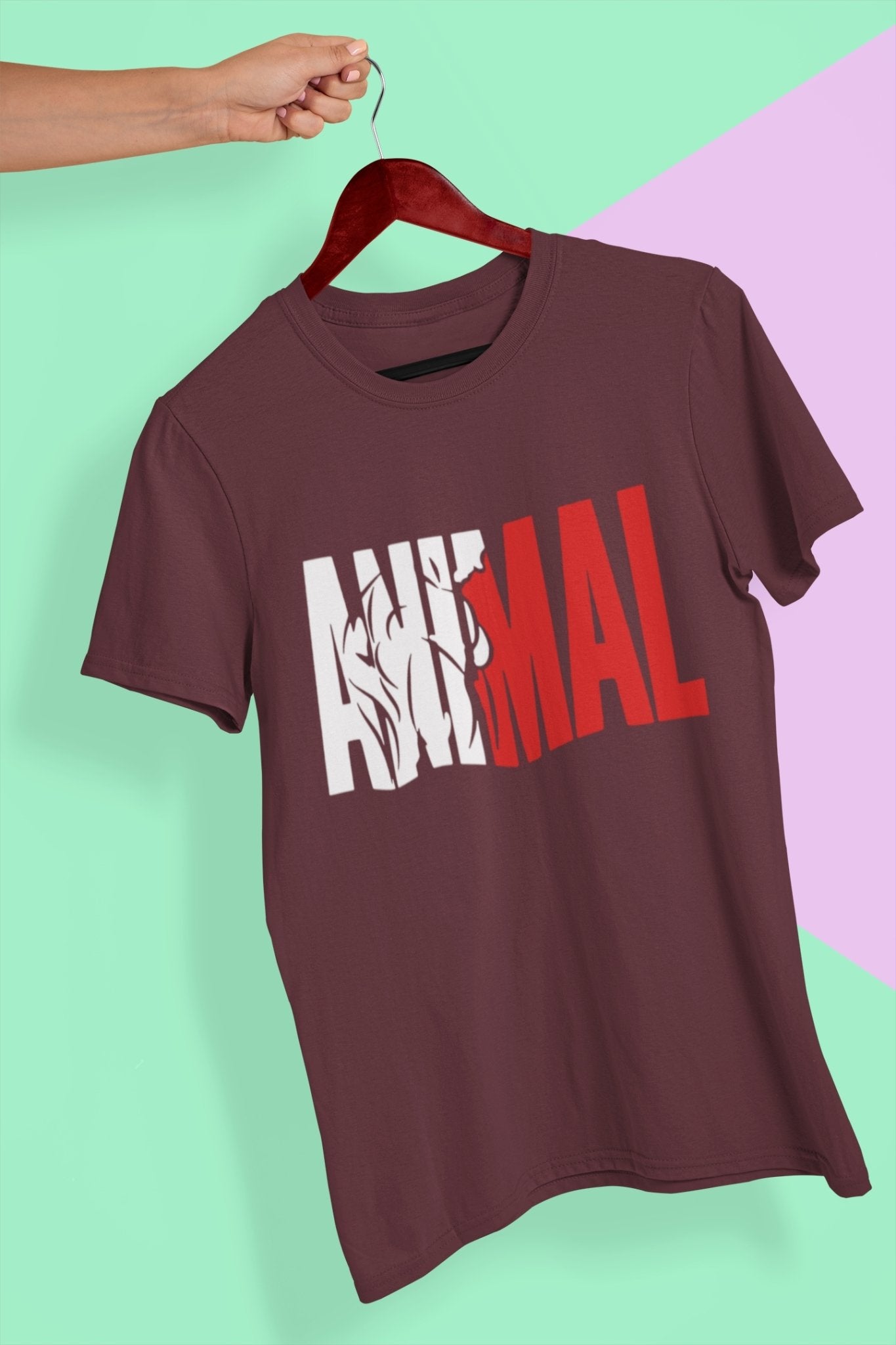 Animal Women Half Sleeves T-shirt- FunkyTeesClub - Funky Tees Club