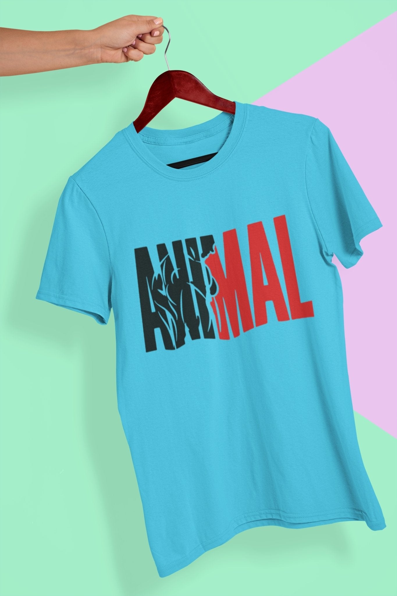 Animal Women Half Sleeves T-shirt- FunkyTeesClub - Funky Tees Club