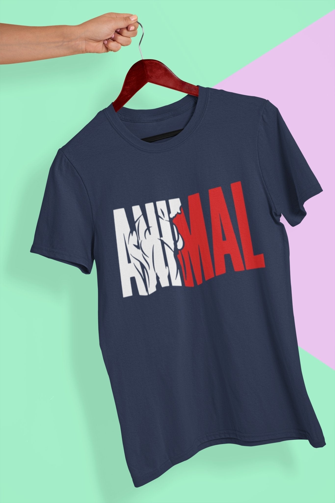 Animal Women Half Sleeves T-shirt- FunkyTeesClub - Funky Tees Club