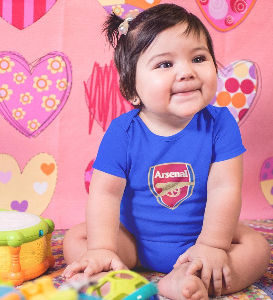 Arsenal Rompers for Baby Girl- FunkyTradition FunkyTradition