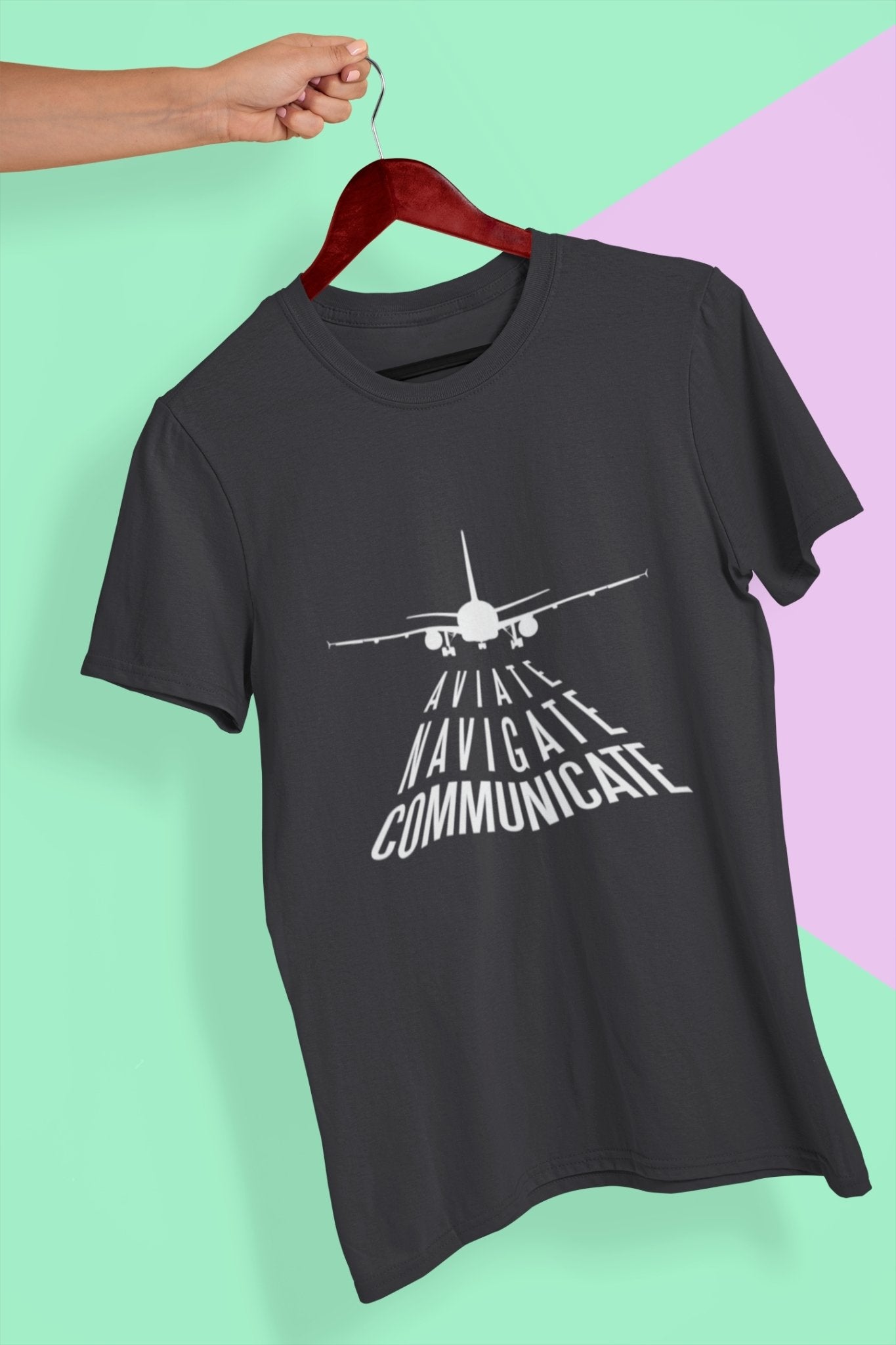 Aviation Quote Women Half Sleeves T-shirt- FunkyTeesClub - Funky Tees Club