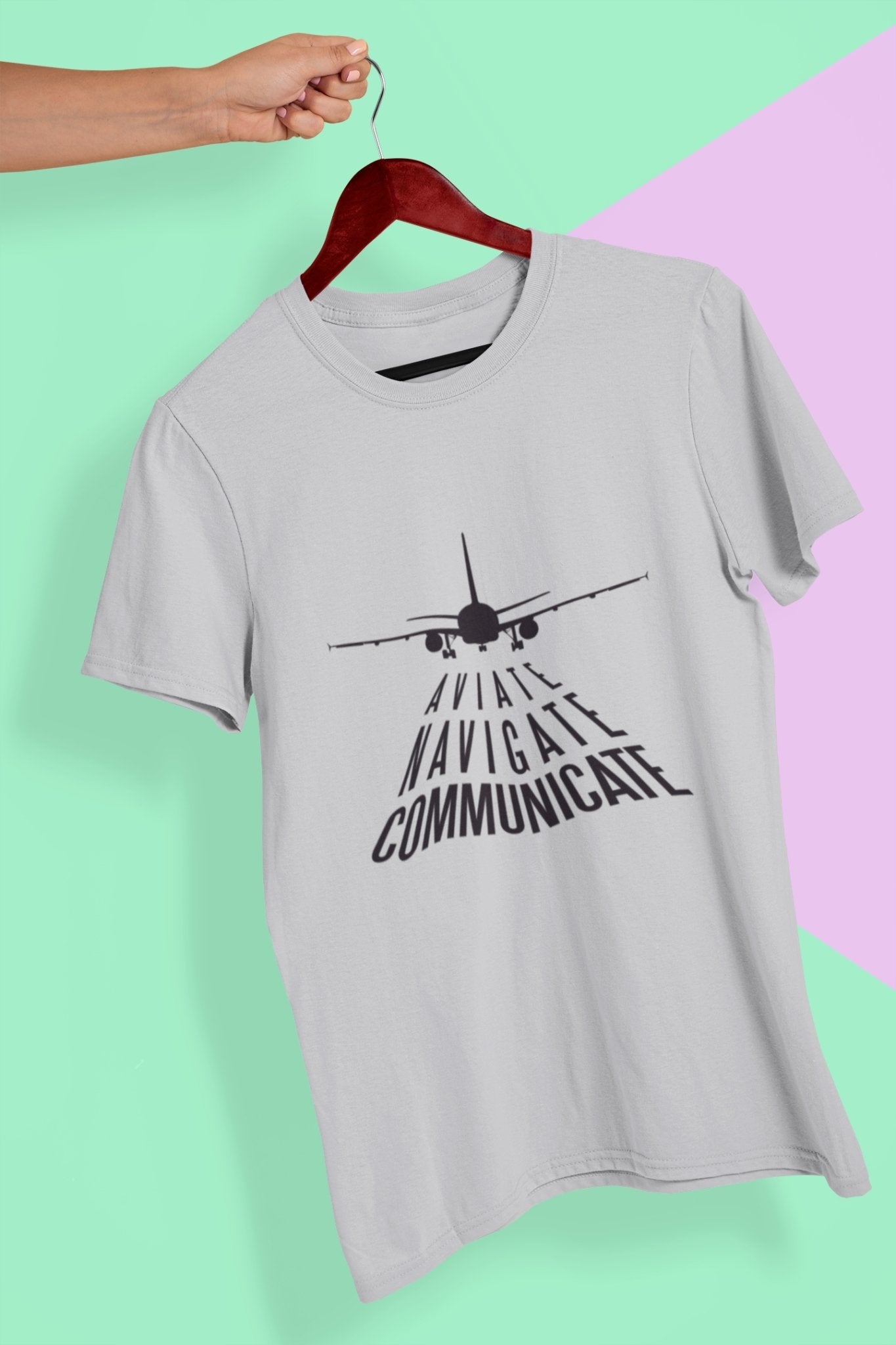 Aviation Quote Women Half Sleeves T-shirt- FunkyTeesClub - Funky Tees Club