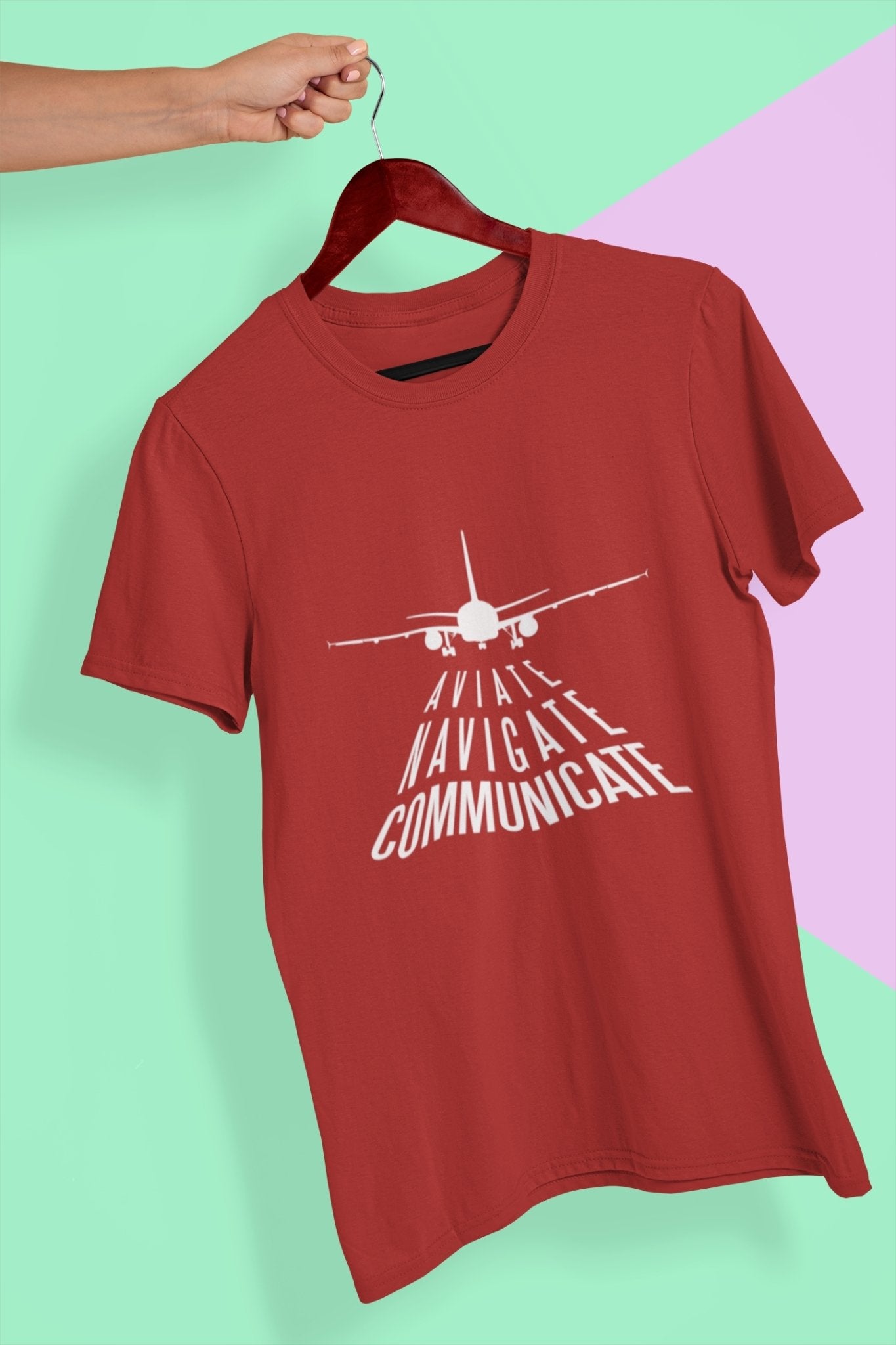 Aviation Quote Women Half Sleeves T-shirt- FunkyTeesClub - Funky Tees Club