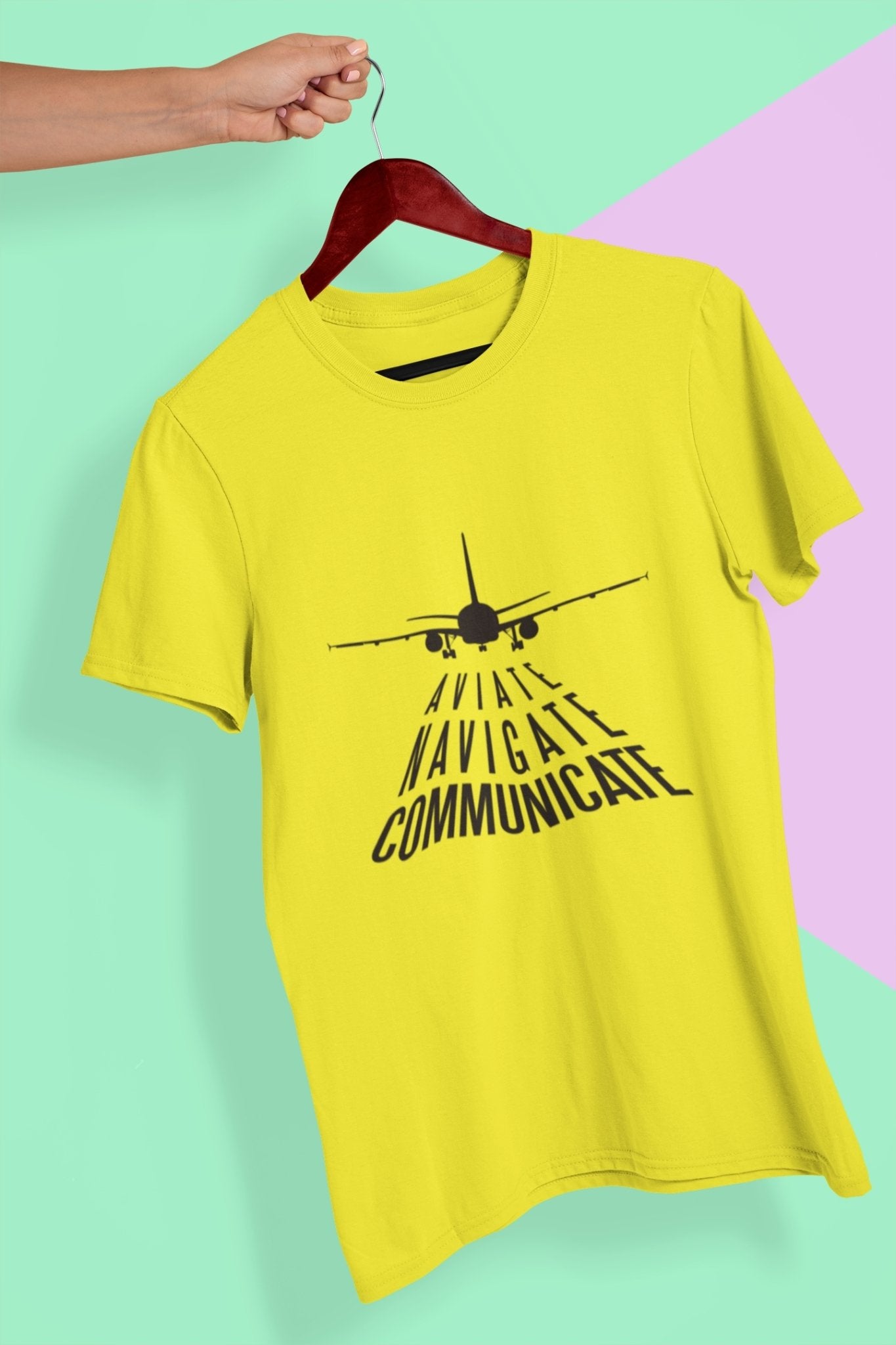Aviation Quote Women Half Sleeves T-shirt- FunkyTeesClub - Funky Tees Club