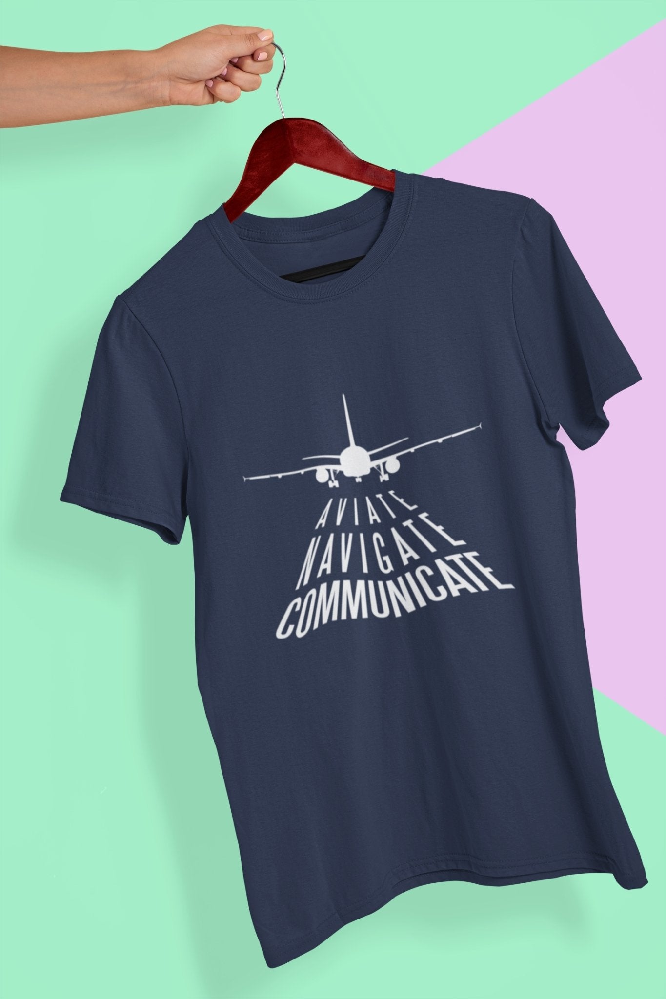 Aviation Quote Women Half Sleeves T-shirt- FunkyTeesClub - Funky Tees Club