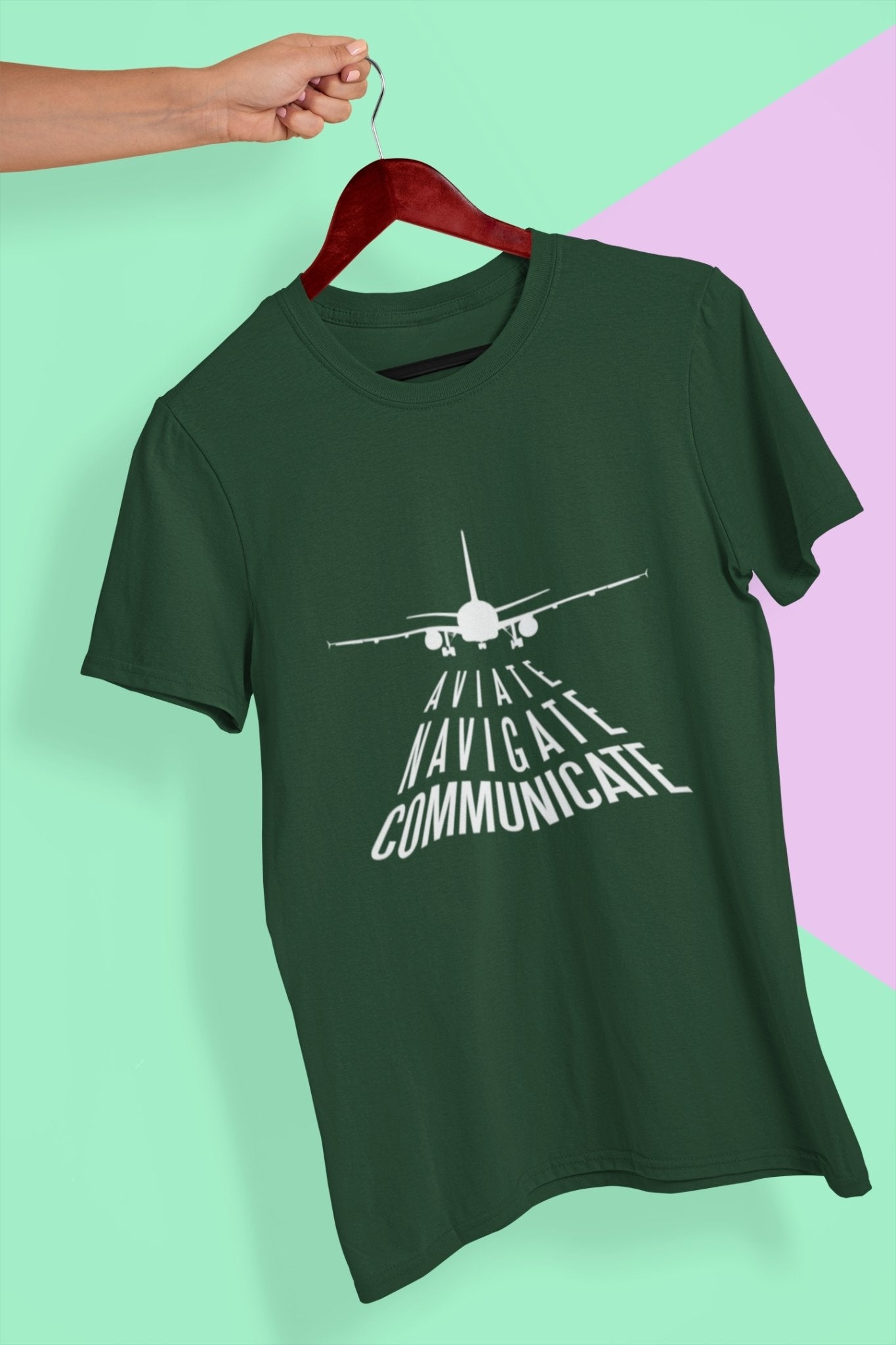 Aviation Quote Women Half Sleeves T-shirt- FunkyTeesClub - Funky Tees Club
