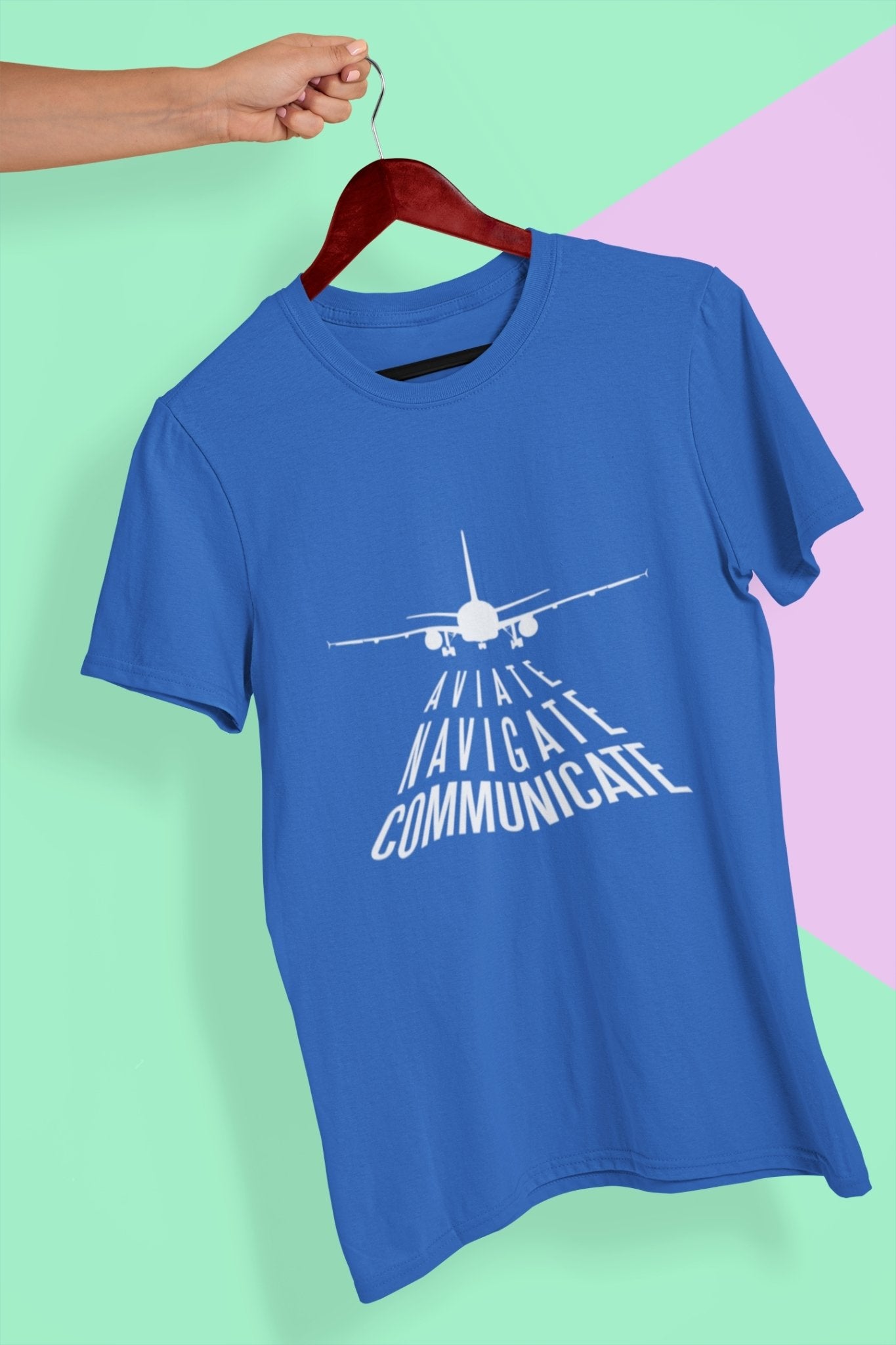Aviation Quote Women Half Sleeves T-shirt- FunkyTeesClub - Funky Tees Club