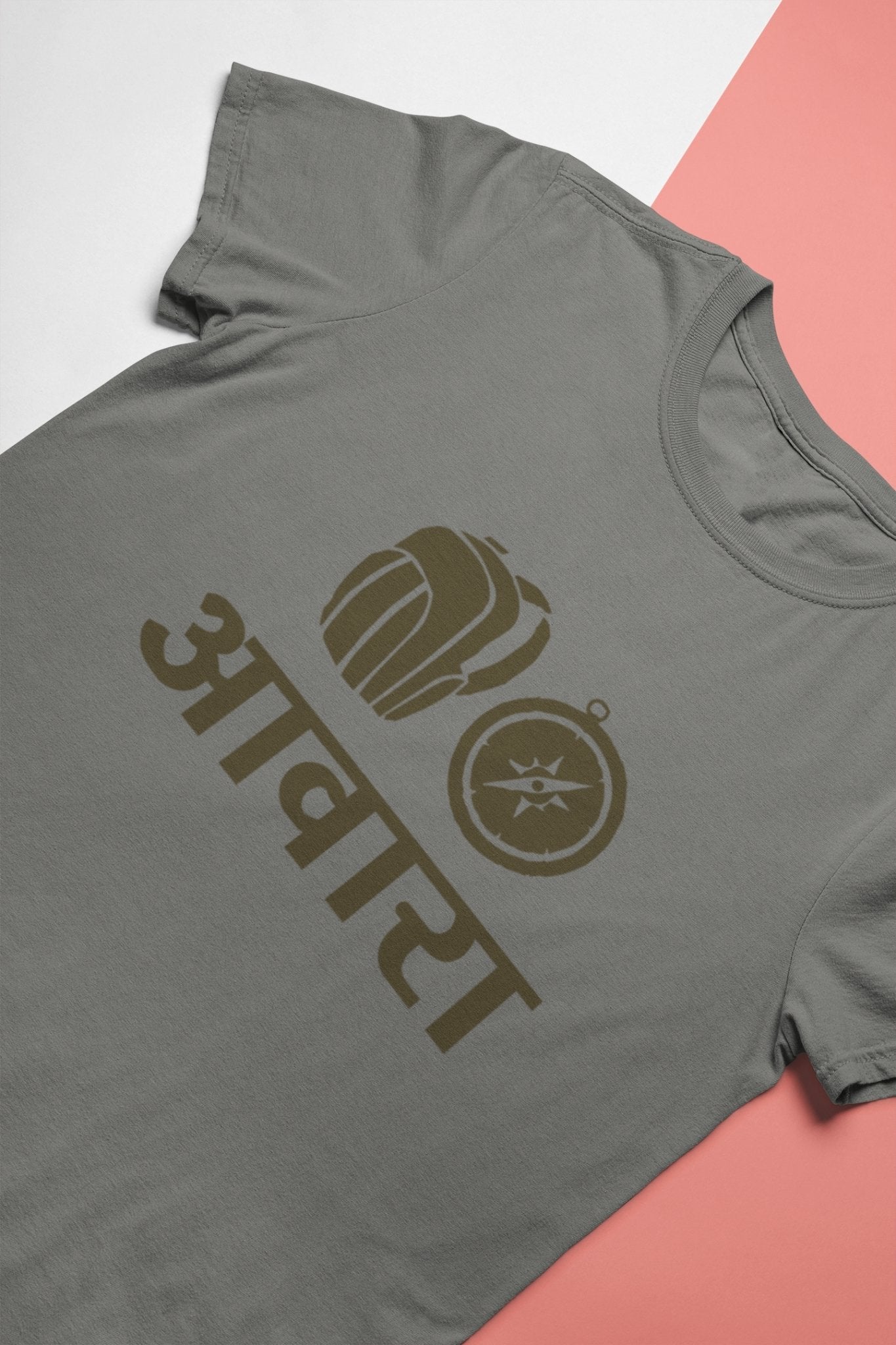 Awara Biker Mens Half Sleeves T-shirt- FunkyTeesClub - Funky Tees Club