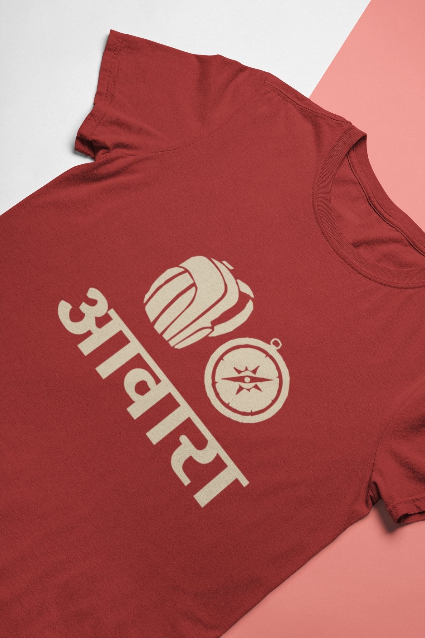 Awara Biker Mens Half Sleeves T-shirt- FunkyTeesClub - Funky Tees Club