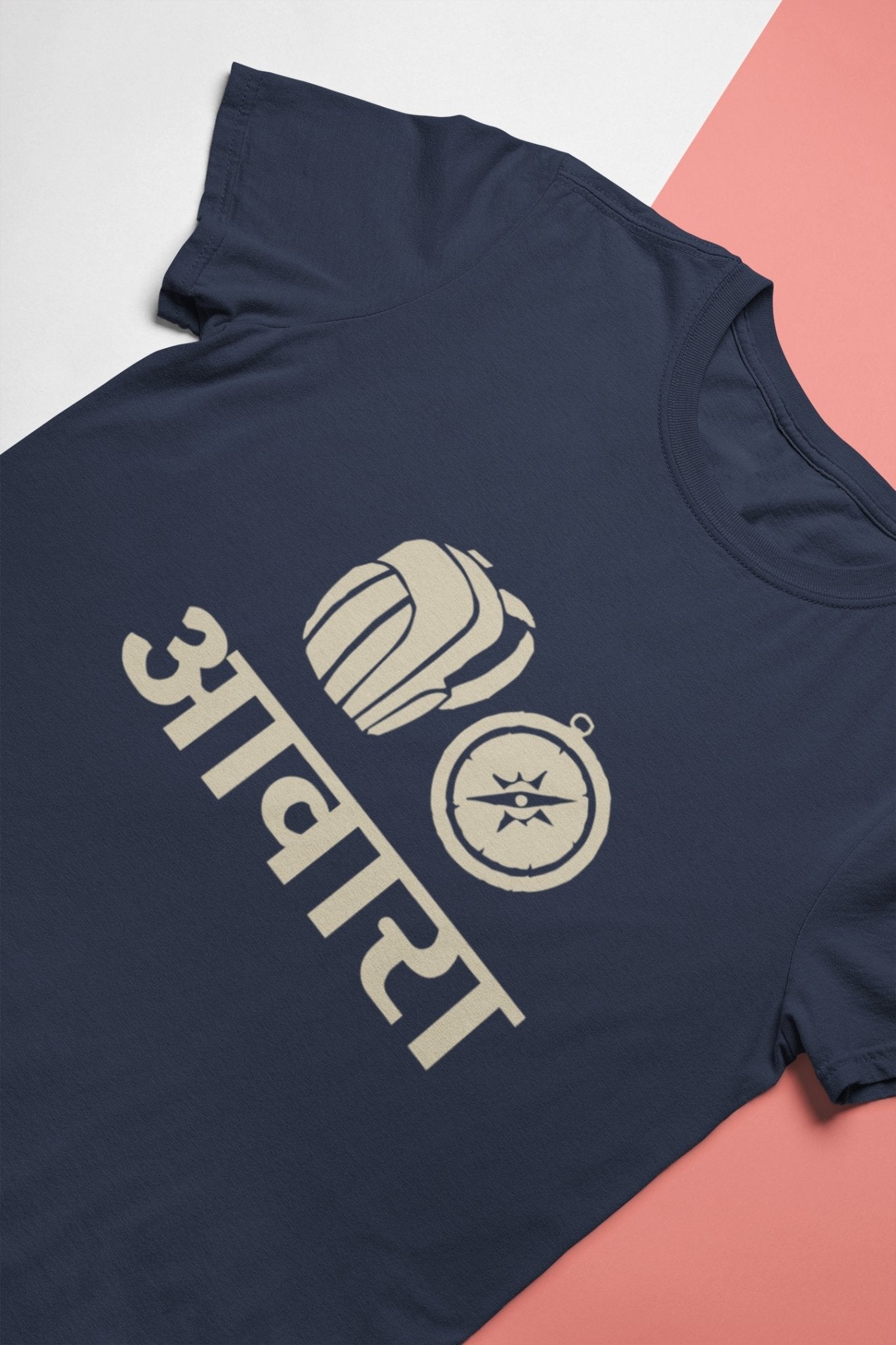 Awara Biker Mens Half Sleeves T-shirt- FunkyTeesClub - Funky Tees Club