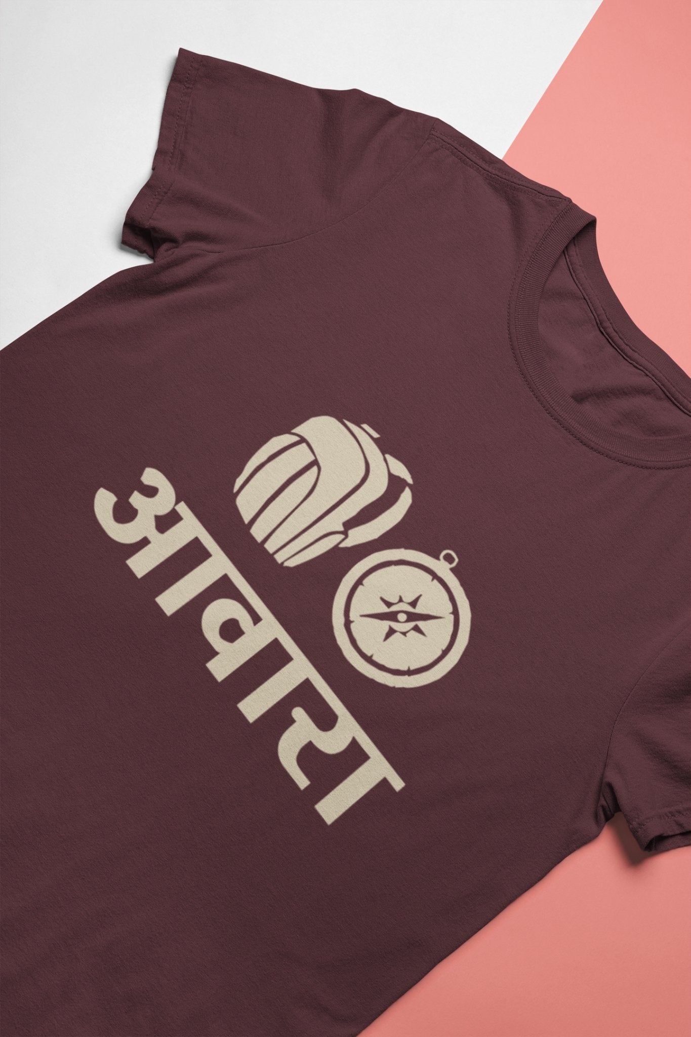 Awara Biker Mens Half Sleeves T-shirt- FunkyTeesClub - Funky Tees Club